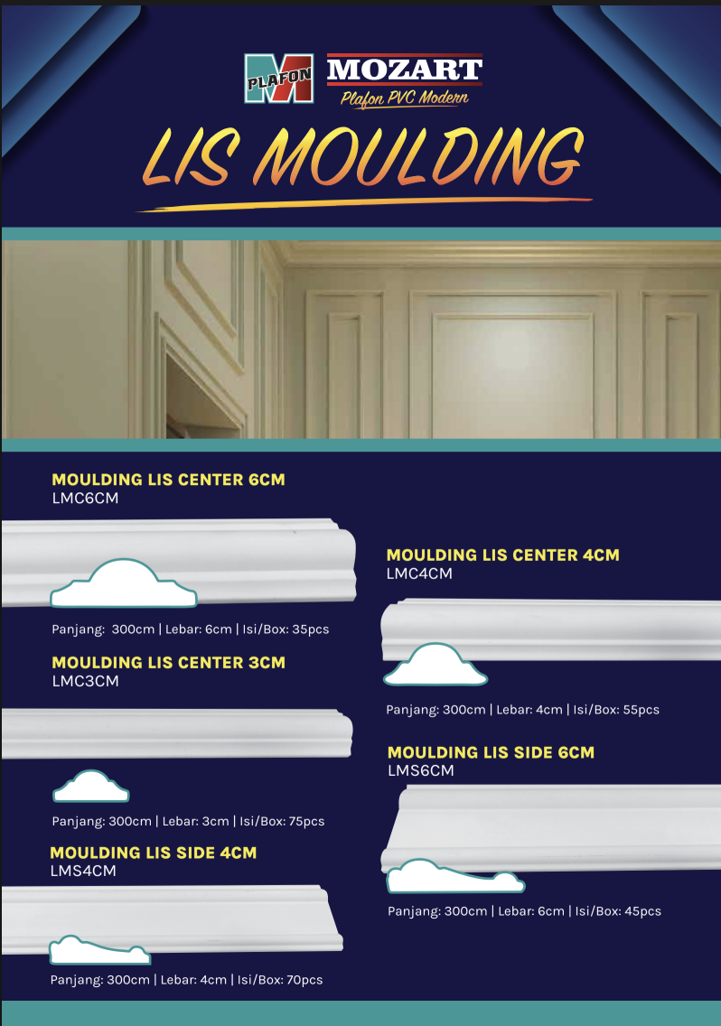 Mozart Lis Moulding